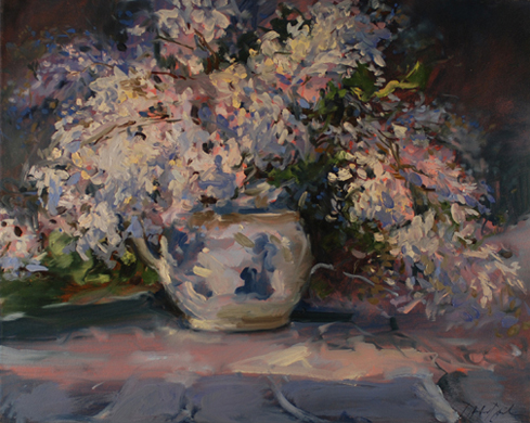 WHITE LILACS, #1171