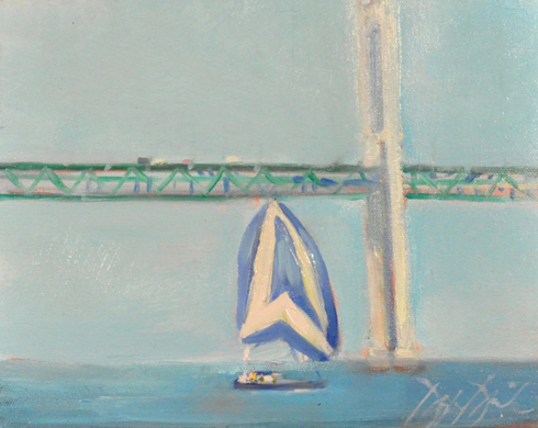 JUST ACROSS THE BRIDGE, #2636